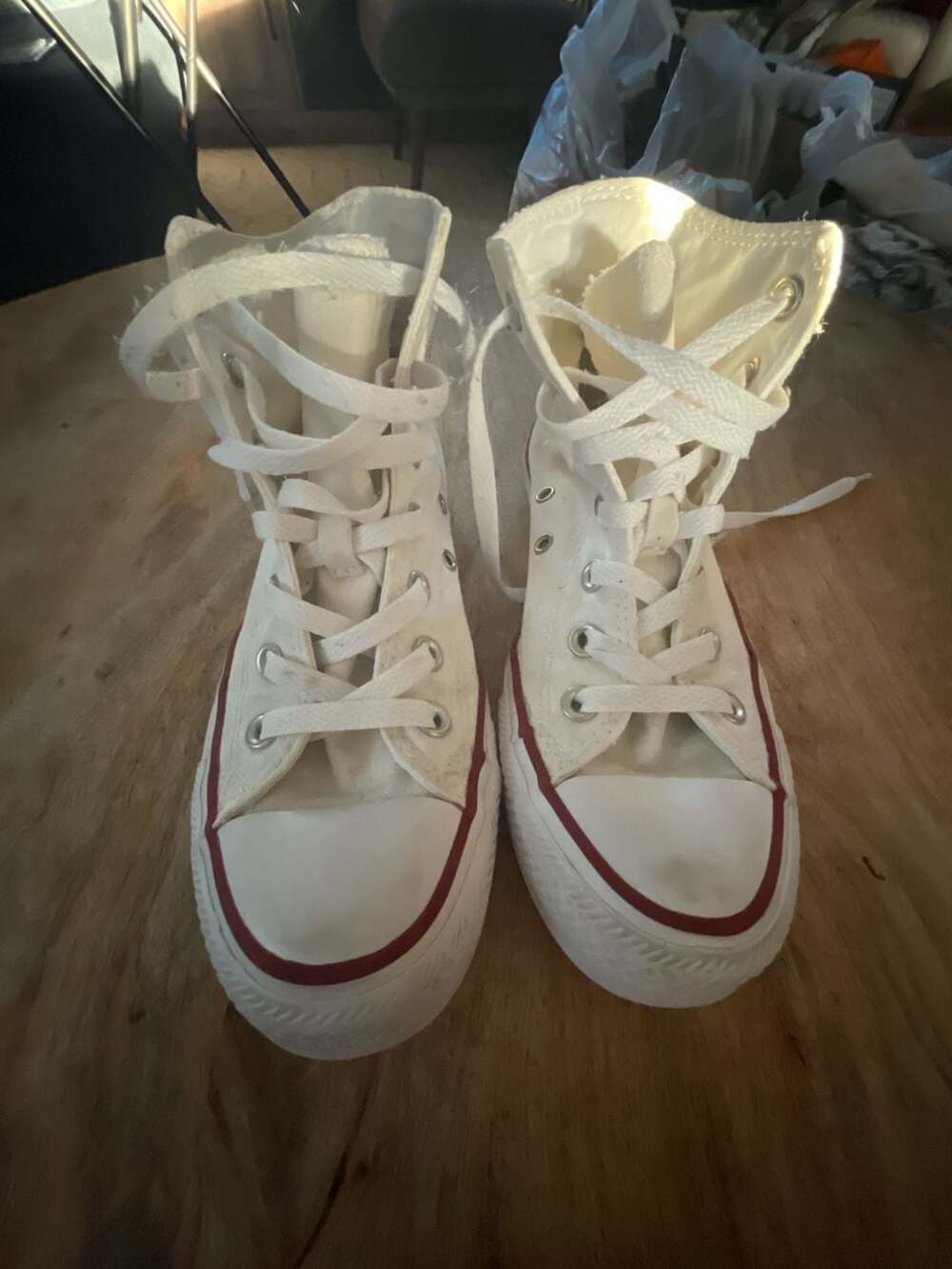 Converse Chuck Taylor All Star High Top White Sneakers